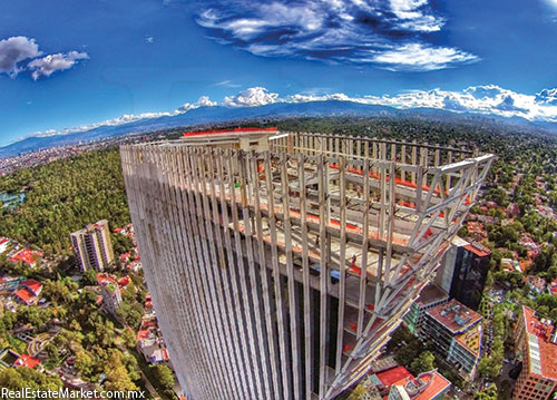La Torre Virreyes, de Grupo Danhos, tiene 126,000 m2 de construcción.