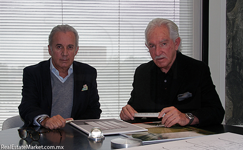 Alfonso López Baz y Javier Calleja.<br />Socios del despacho Grupo LBC.