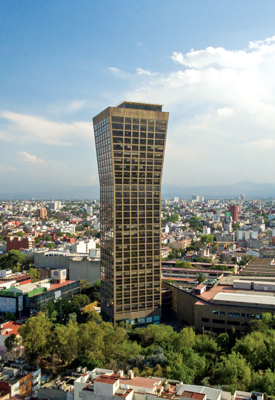 Torre Xola antes Mexicana.