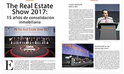 The Real Estate Show 2017:  15 años de consolidación inmobiliaria - Real Estate Market & Lifestyle