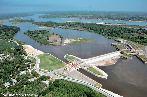 Las compuertas de control de la presa El Macayo tuvieron una inversión de 1,100 mdp.