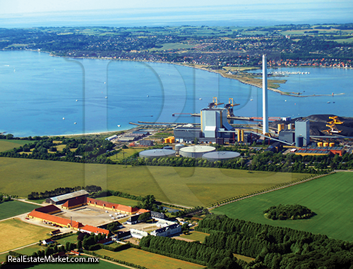 La ciudad de Kalundborg, Dinamarca, actualmente es autosustentable debido a la actividad industrial