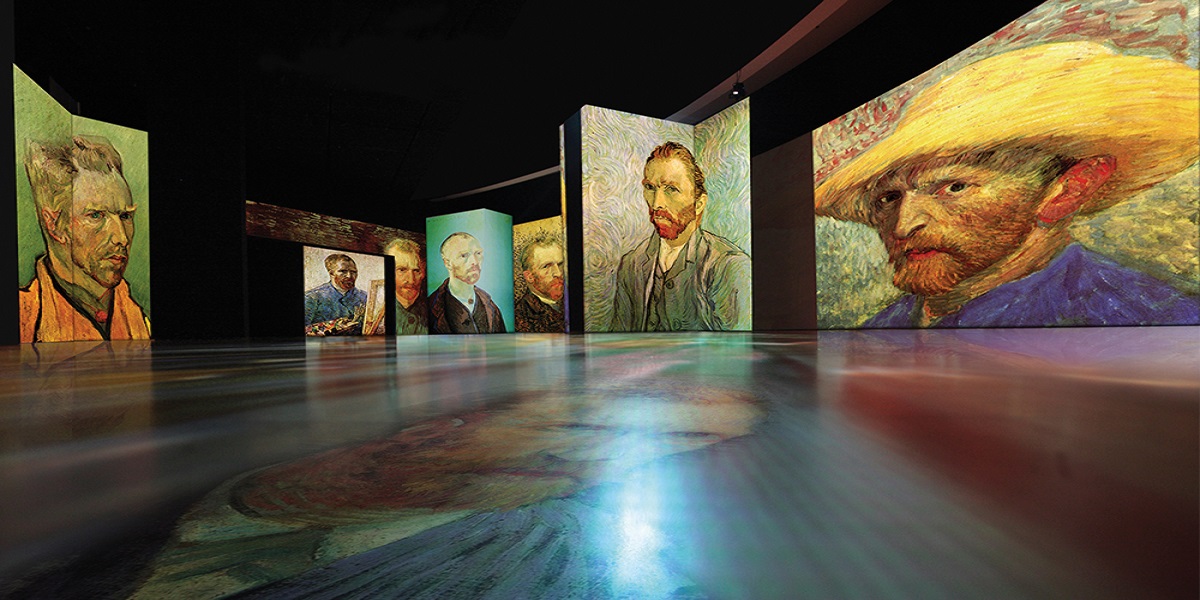 Van Gogh Alive, que se ha presentado con éxito en más de 40 ciudades.