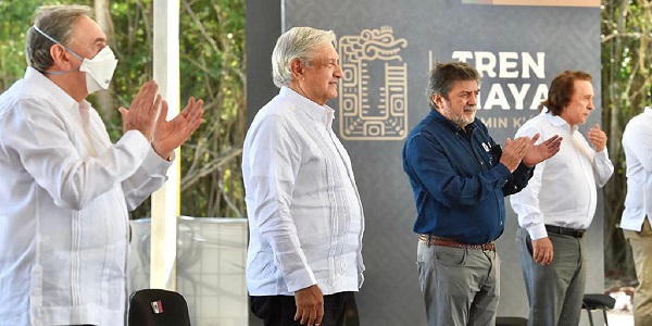 AMLO destaca seriedad de Carso; anuncia nuevo municipio para Campeche