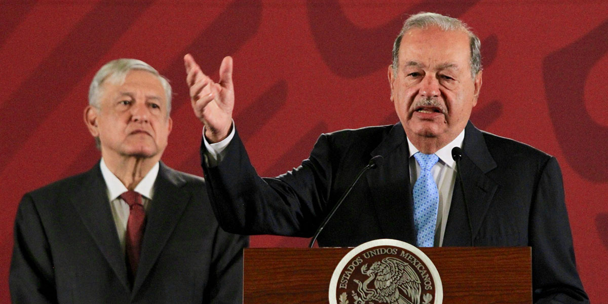 El Presidente Andrés Manuel reconoce al ingeniero Carlos Slim como el empresario más institucional de México