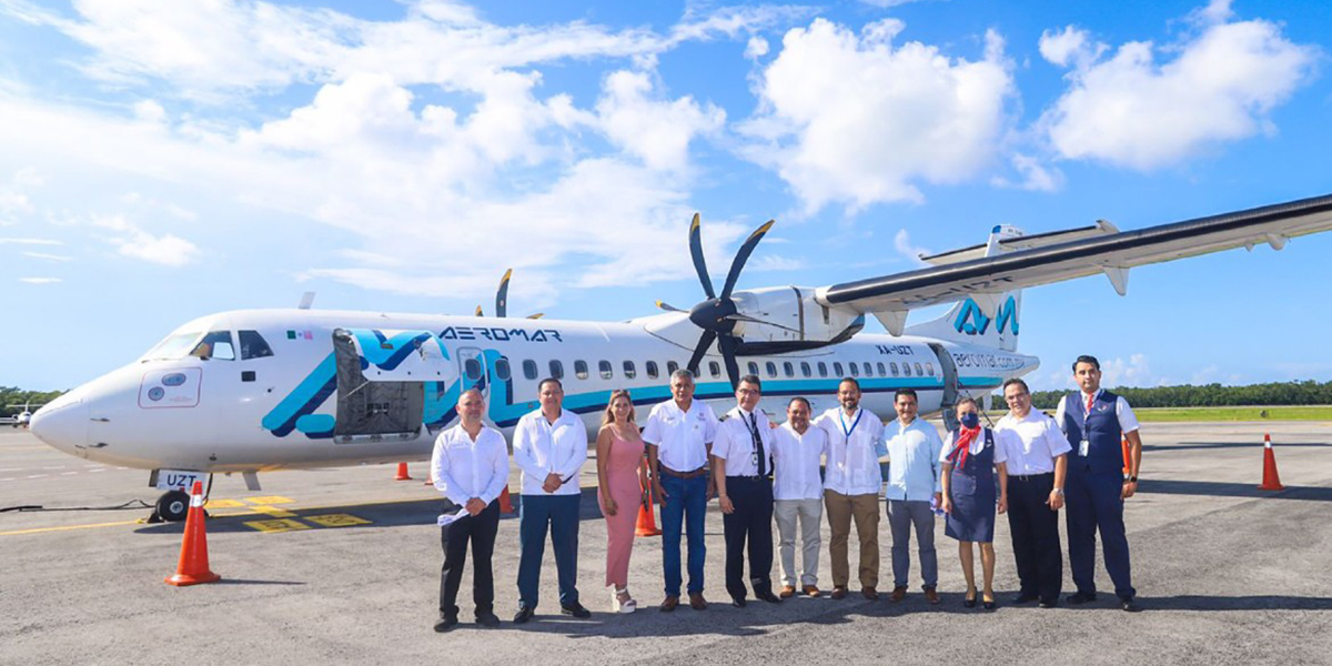 Mérida conectará con Cozumel y Chetumal vía aérea