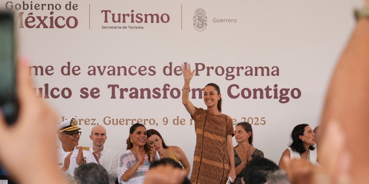 Claudia Sheinbaum anuncia inversión de 3,000 mdp para Acapulco en 2025