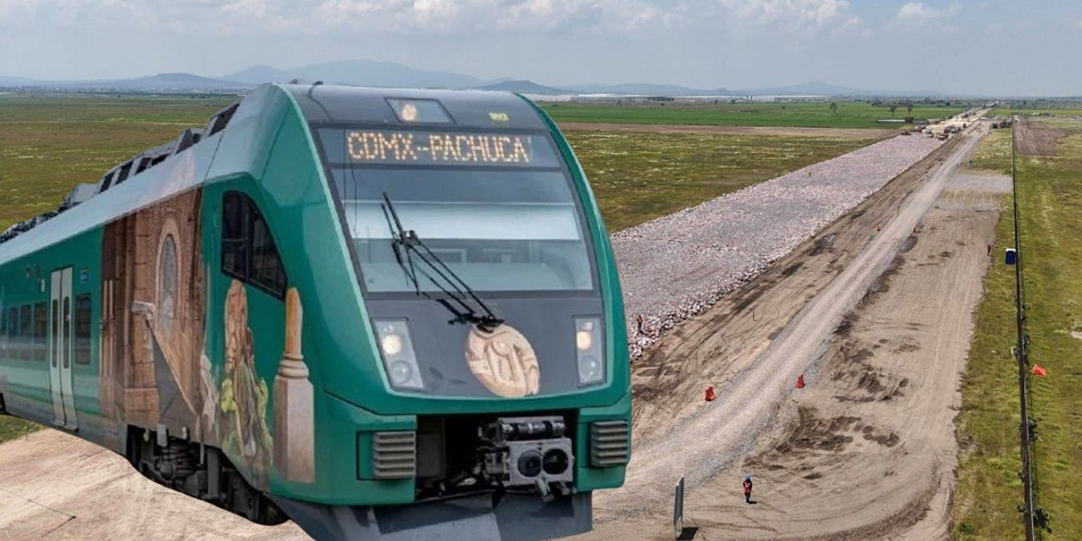 Construcción del tren México–Pachuca: 4% de avance y meta en 2027