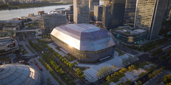 SOM integra IA en el diseño del Centro West Bund