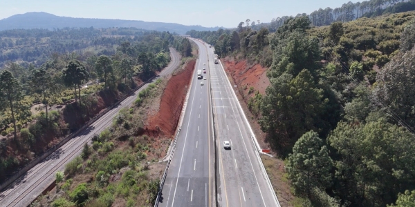 Autopista Pátzcuaro–Uruapan entra en fase final; registra 99% de avance