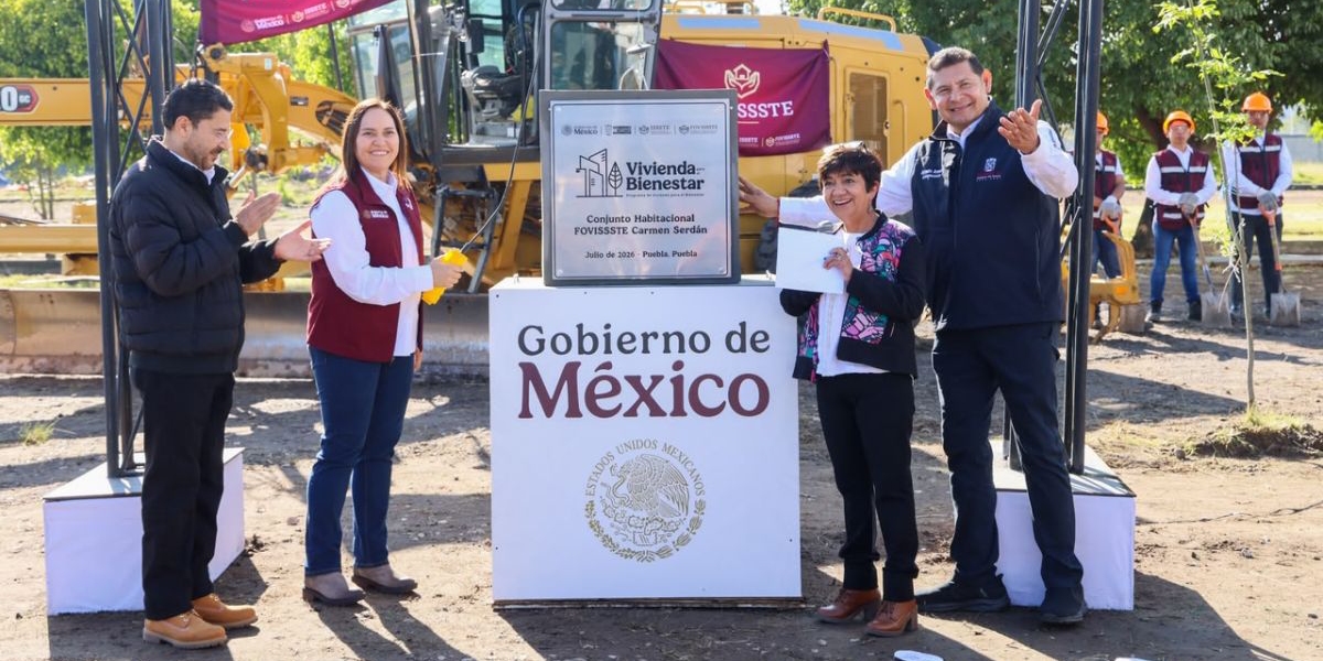 Fovissste vuelve a construir vivienda; arranca proyecto en Puebla