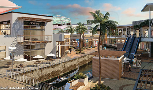 Proyecto de ampliación para Plaza La Isla en Cancún, Q.Roo.