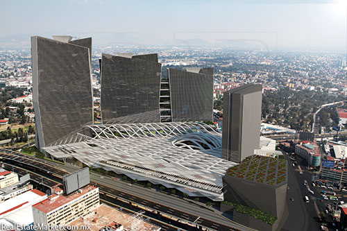 El centro comercial Toreo Parque Central forma parte de un proyecto integral con <br />una inversión de más de 12,000 mdp.