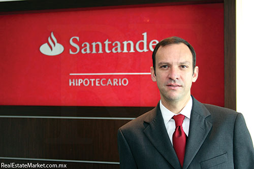 Carlos Hernández, director ejecutivo de Crédito Hipotecario de Santander.