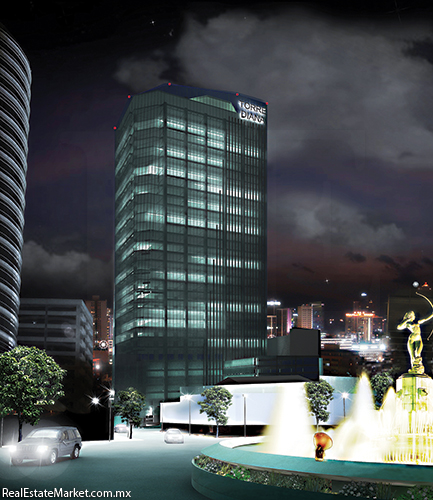 Proyecto Torre Diana en Paseo de la Reforma.