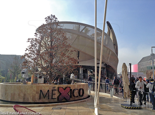 Pabellón de México en la Expo Milán 2015.