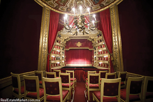 Palco real del Teatro alla Scala de Milán.
