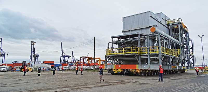 El puerto de Altamira, Tamaulipas, cuenta con conectividad al Ferrocarril Monterrey-Tampico.