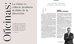 Oficinas: La visión es colocar producto al ritmo de la absorción - Luis G. Méndez Trillo