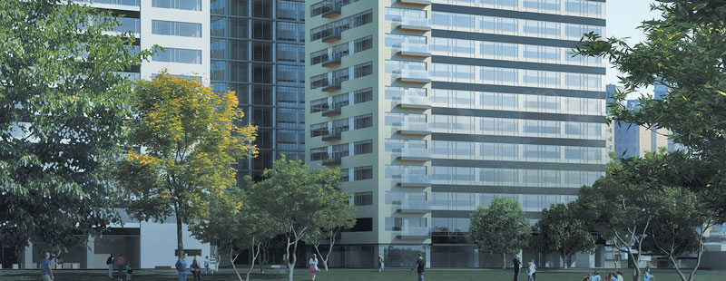 City Rent Parques Polanco es un complejo  residencial diseñado por Arditti Arquitectos. 