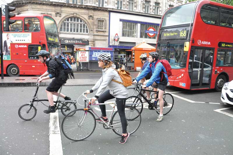 Uso de bicicleta, alternativa para mejorar movilidad urbana. 
