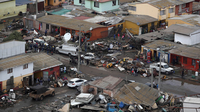 Real Estate,Cada 10 años, la nación sudamericana viviría dos fuertes sismos.  