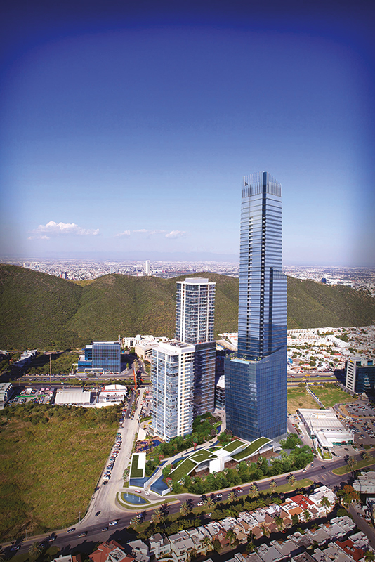 Real Estate Market, Monterrey, Torre Koi es el proyecto más grande en San Pedro Garza, Monterrey.