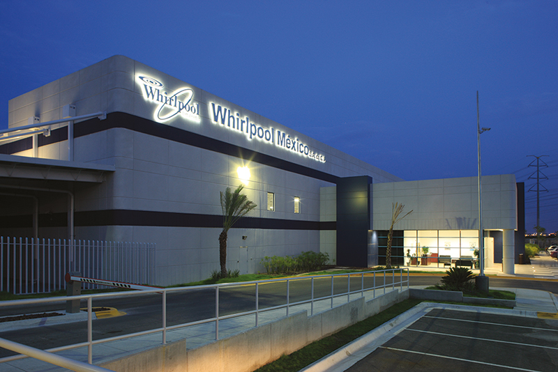 Real Estate Market, Monterrey, Whirlpool tiene más de 70 centros de diseño, producción y estudios científicos alrededor del mundo.