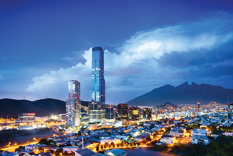 Real Estate Market, Monterrey, El 90% del crecimiento poblacional en el estado está en Monterrey.
