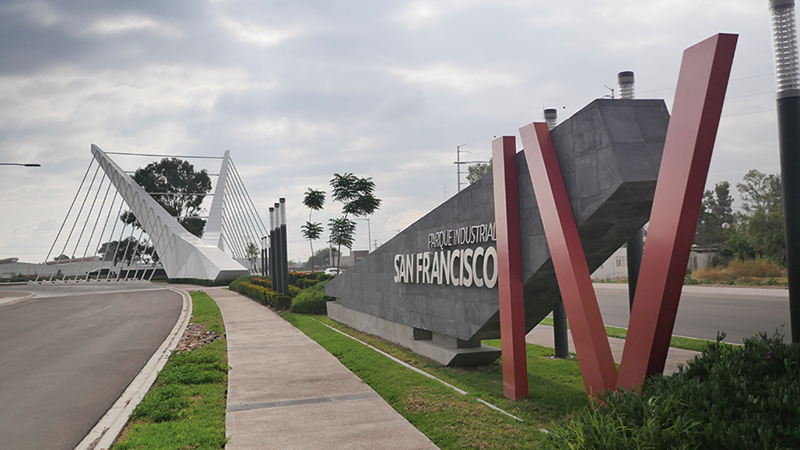 Real Estate Market, Monterrey, Grupo GP, Parque Industrial San Francisco IV cuenta con 122 hectáreas de área total. 