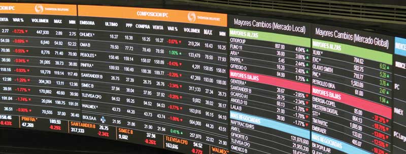 Real Estate Market &amp; Lifestyle,Real Estate,Real Estate México,60 años de Inbursa,Grupo Financiero Inbursa,Inbursa,Ing Carlos Slim,Marco Antonio Slim,Grupo Carso, 2015, la BMV modernizó su icónica sede con pantallas interiores y exteriores.