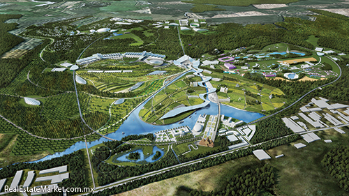 El parque Tematico Park Russia ocupará 1,000 hectáreas en el área de Domodevdovo, a 30 kilómetros al sur de Moscú