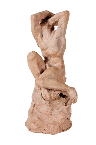 Titán IV<br />1876 Terracota. ·<br />Auguste Rodin