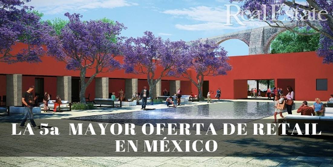 Querétaro cuenta con algunos de los centros comerciales más vanguardistas