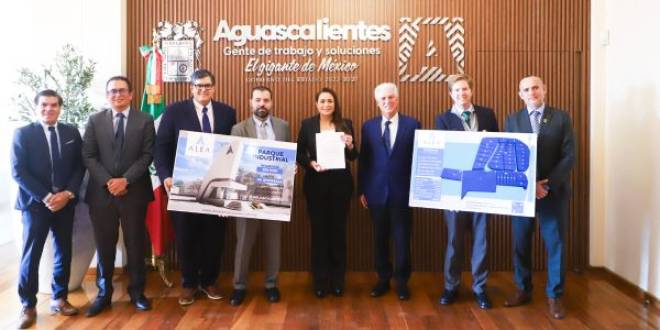 Impulso económico: Llega nuevo parque industrial a Aguascalientes