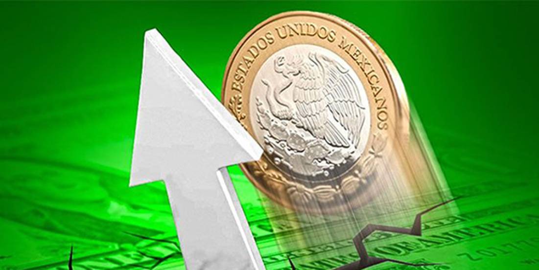 El peso liga cuatro sesiones de ganancias ante optimismo global