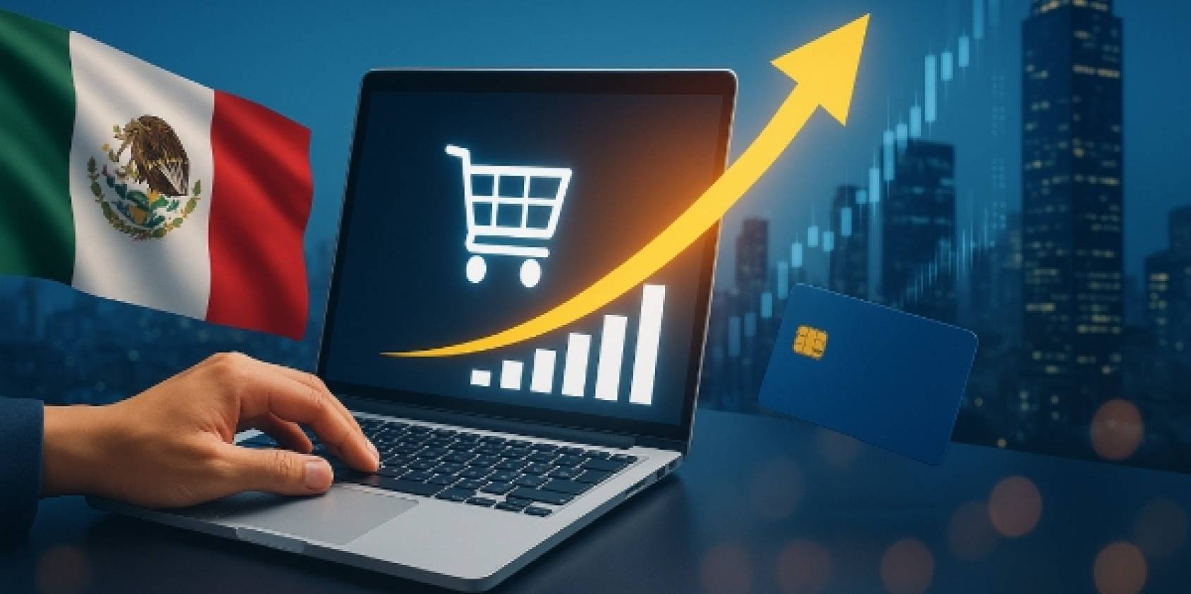 México acelera revolución digital: E-commerce crecerá 25% anual hasta 2027