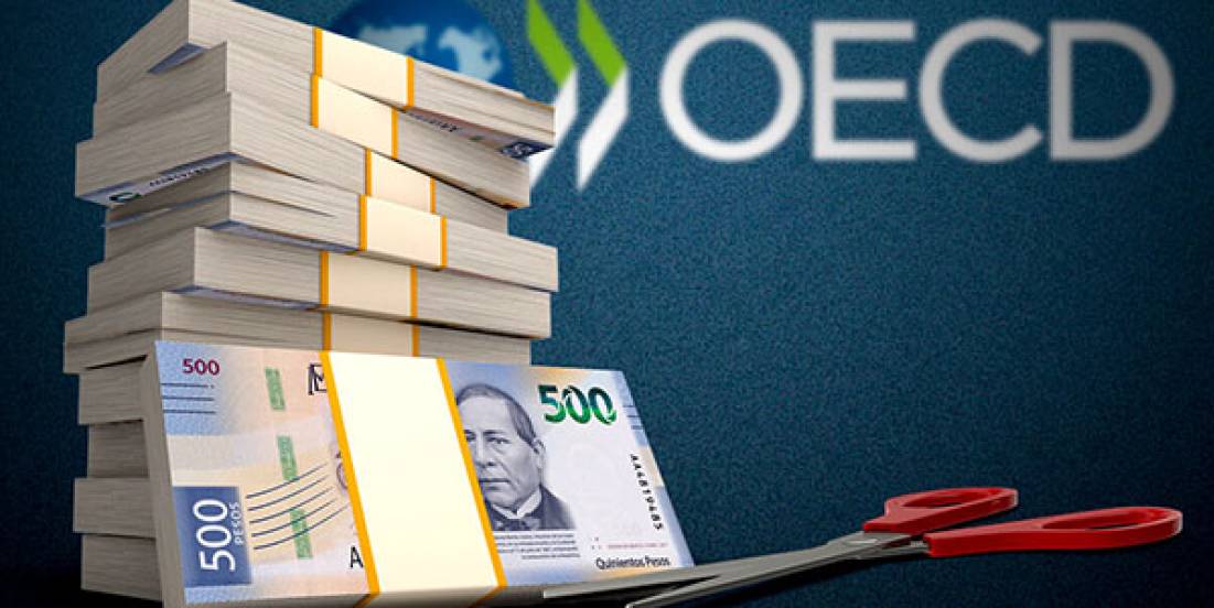 OCDE recorta expectativas de crecimiento global; peso inicia sesión en retroceso
