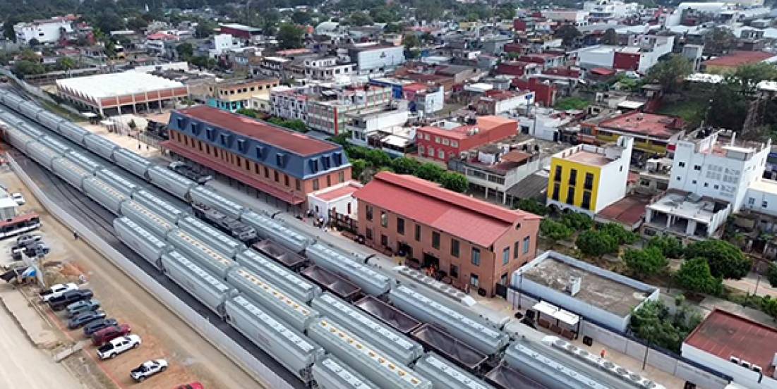El complejo ferroviario Matías Romero estará completo a mitad de 2026