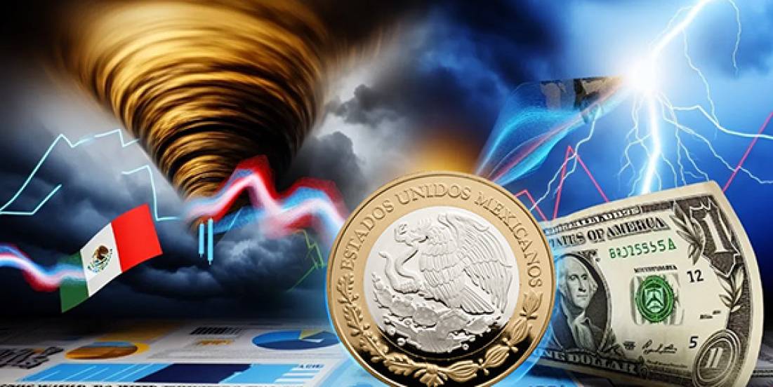 Dólar retrocede, pero persisten riesgos para México y el T-MEC