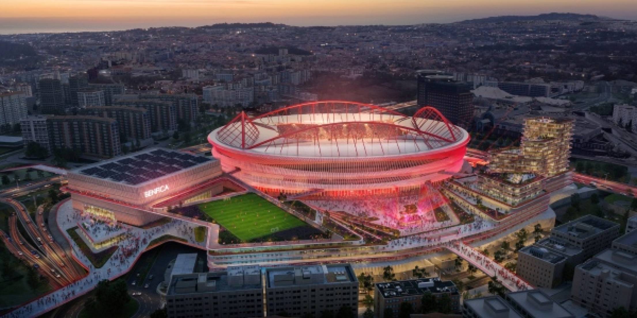 Lisboa redefine su skyline con el nuevo Estádio da Luz