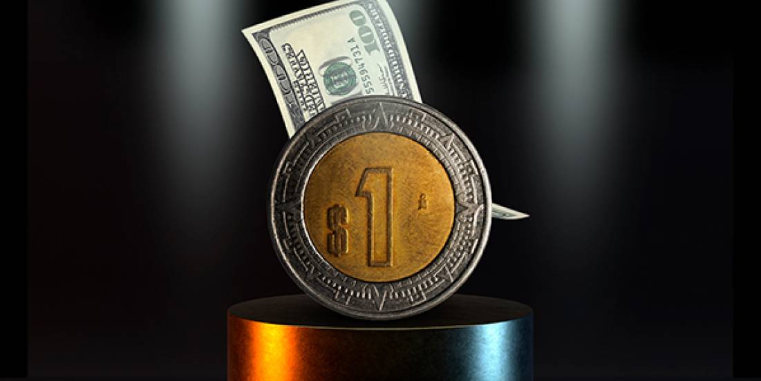 Peso mexicano sorprende: Se aprecia 0.38% y rompe la racha negativa