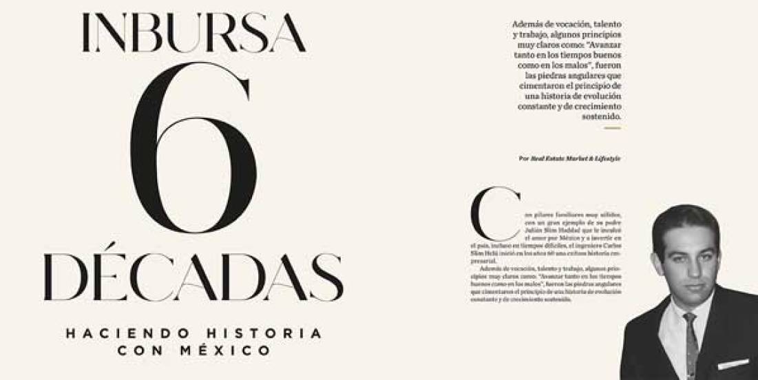 Inbursa 6 décadas haciendo historia con México