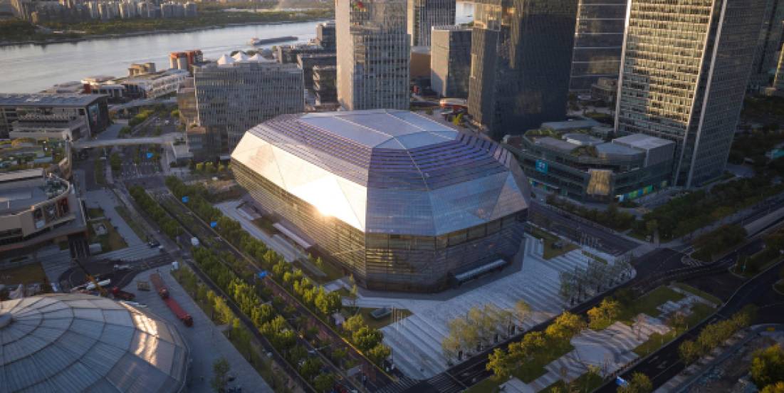 SOM integra IA en el diseño del Centro West Bund