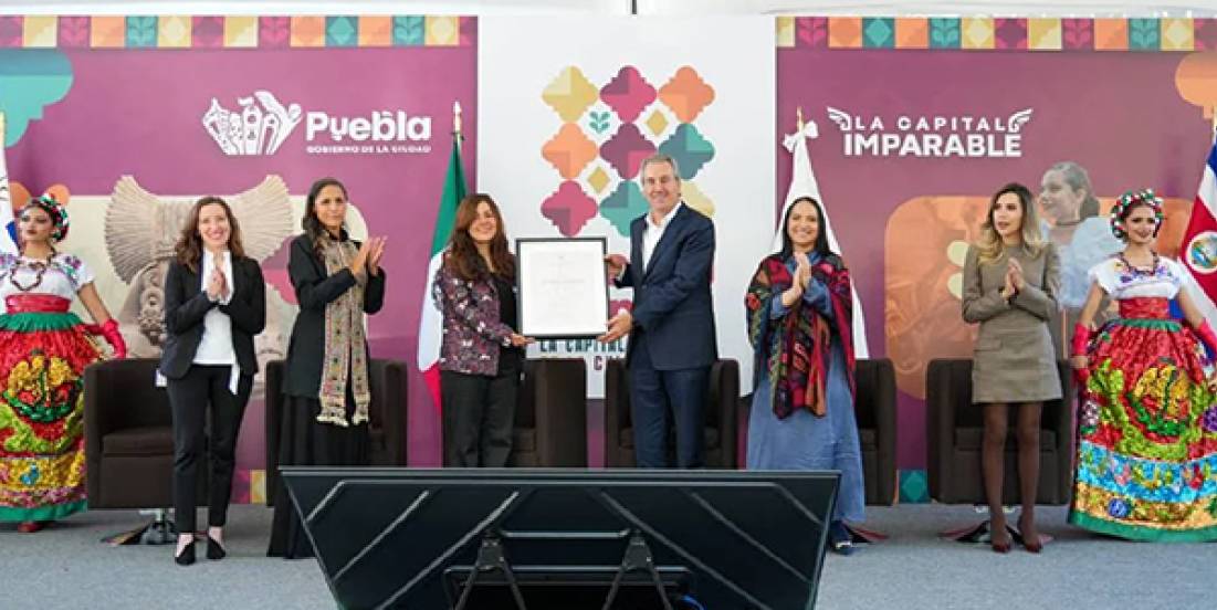 Puebla recibe nombramiento internacional como Capital Americana de Cultura 2026