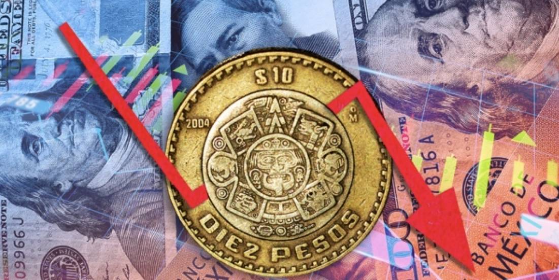 Peso pierde 0.23% ante un dólar fuerte y nerviosismo en mercados financieros