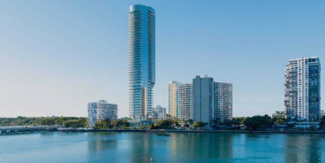 Así es UNA Residences, la torre de lujo frente al mar en Miami