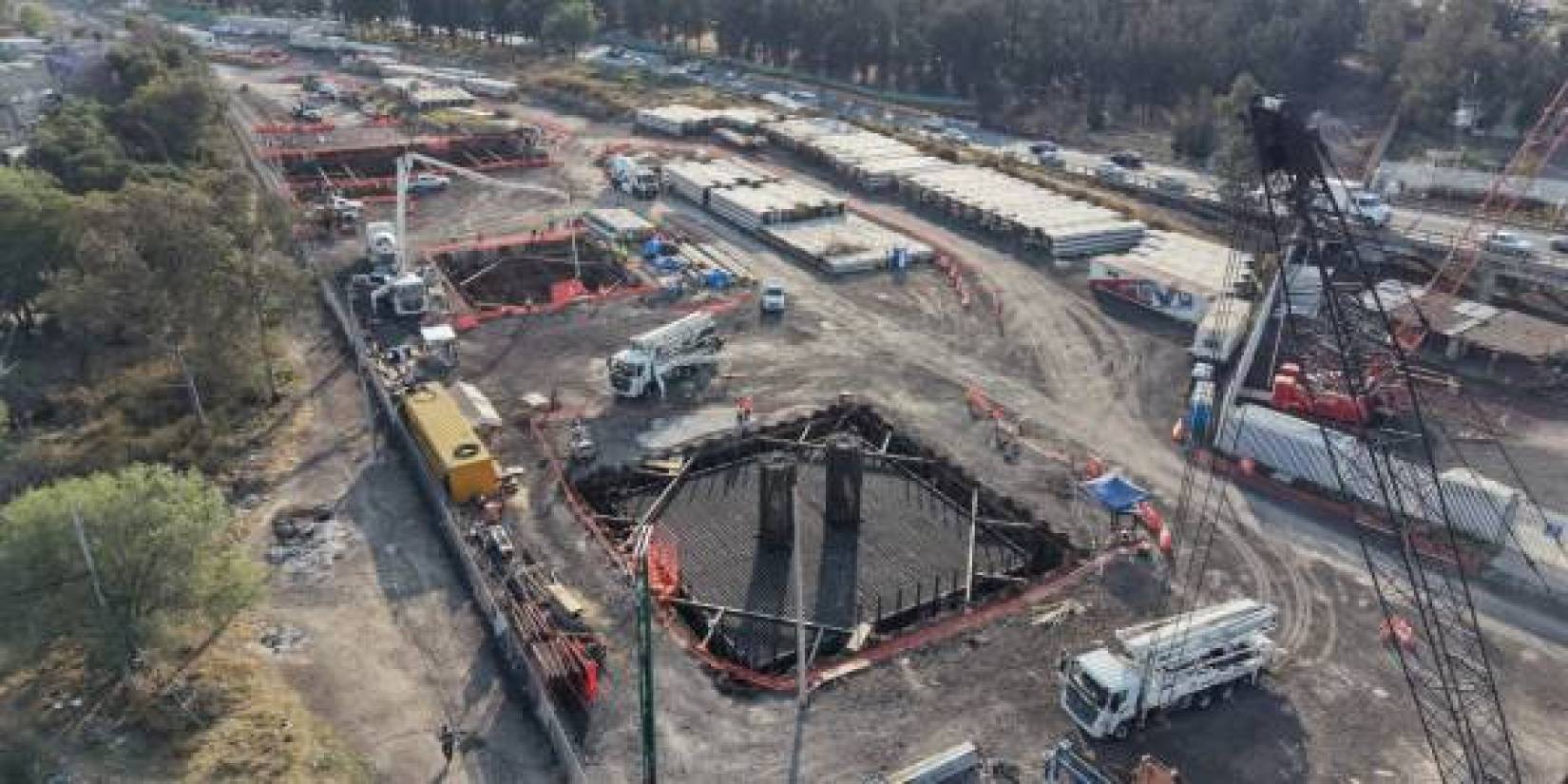SICT acelera obras en puentes clave del oriente del Valle de México