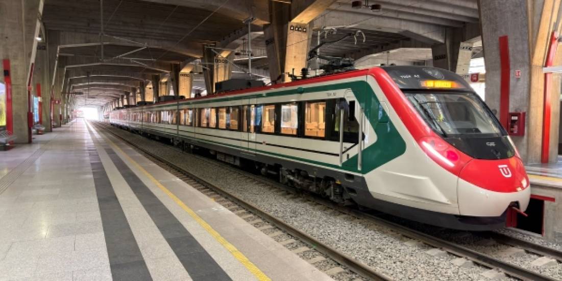 Infraestructura ferroviaria impulsa al AIFA: tren supera 200 mil usuarios