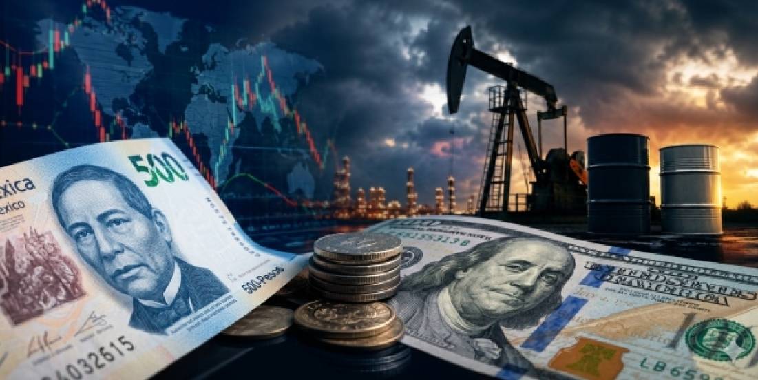 Peso cae frente al dólar por tensión geopolítica y presión energética global